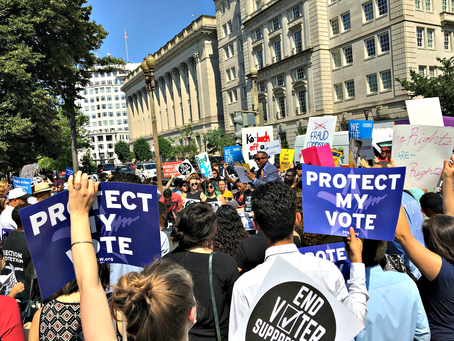 #RespectMyVote Rally #RespectMyVote Rally