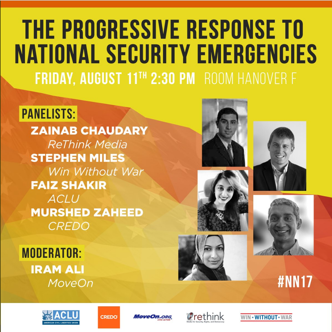 Zainab Netroots Panel - Predictable Emergencies