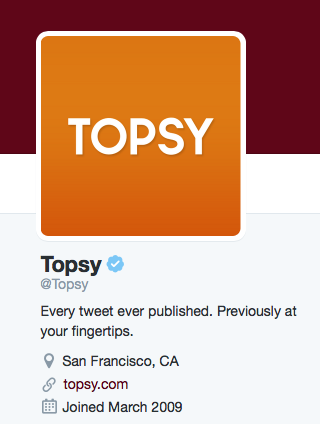 Topsy-Twitter-bio